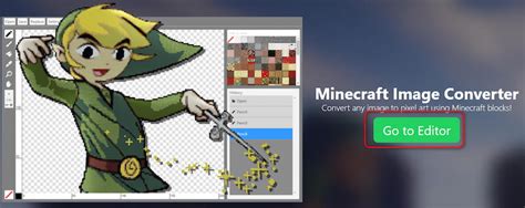 Image to minecraft pixel art converter