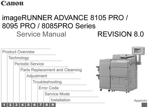 Imagerunner advance 8000 pro series service manual. - Sony dcr trv230 trv330 digital video camera recorder service manual.