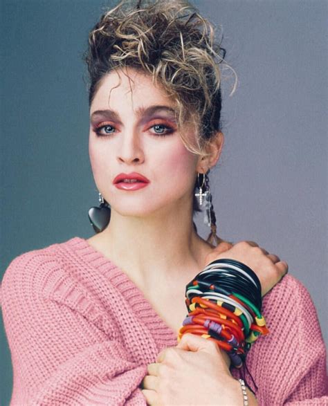 Madonna’s 80s Tops. As you know Madonna had a punk fashion look that was popular during the 1980s, and this was often seen in the tops that she would wear. Often they were mesh tops, but she also wore her fair share of leopard print and leather as well. She also pushed the envelope with low cut tops which during the 1980s was still …