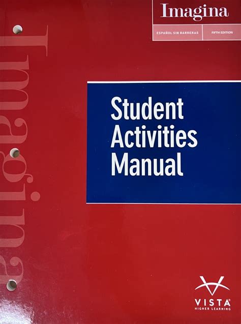Imagina espanol sin barreras student activities manual. - U line ice maker service manual.