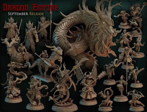 Imagine Minis 3D Printable DnD Minis 3D Printing Samurai