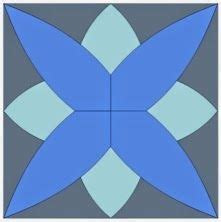 Imaginesque Quilt Block 45 Pattern & Templates for English Paper Piecing