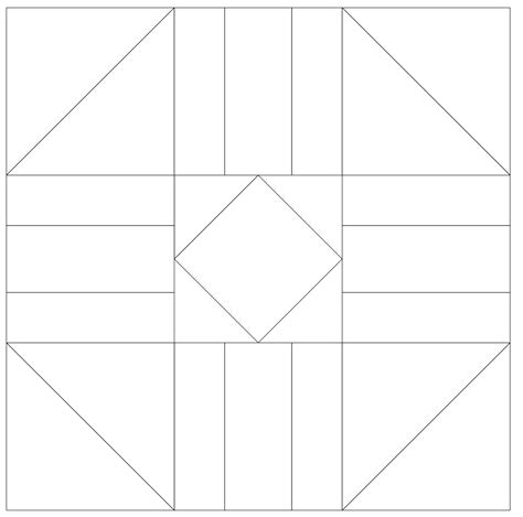 Imaginesque Quilting Quilt Block 32 Pattern&Templates