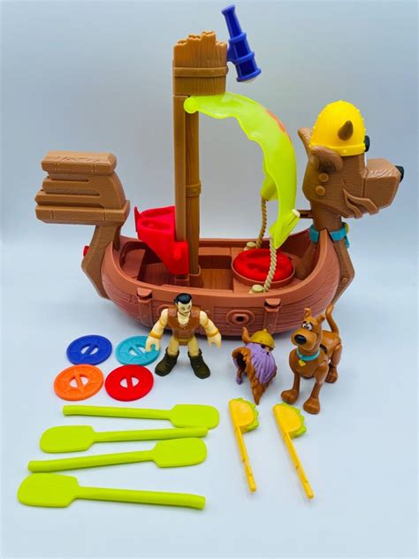 Imaginext Piezas de repuesto ScoobyDoo Viking Ship Playset