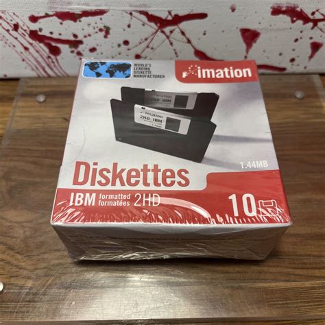 Imation IBM Formatted 2HD 3.5" Floppy Diskettes 10 Pack / Imation …