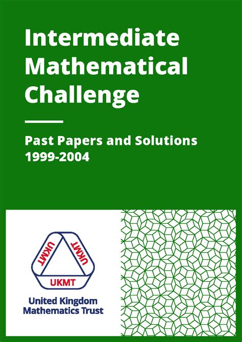 Imc ukmt past papers.  If you&rsquo;re preparing for maths challenges, ...