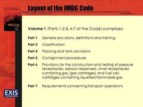 Imdg code part 4