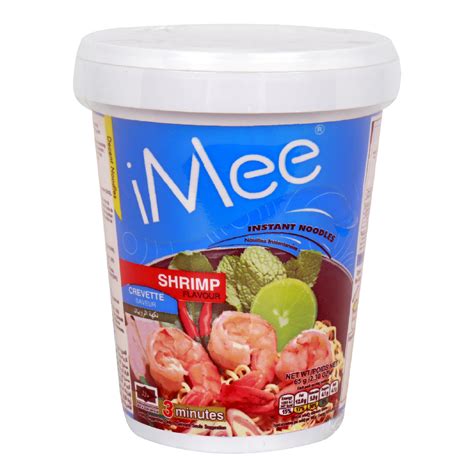 Imee Instant Cup Noodles Shrimp 65g - عروض التوفير