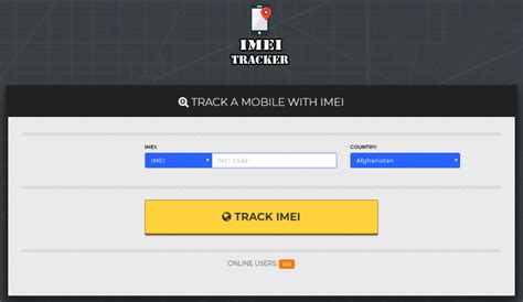 IMEI Tracker Online for Lost Phones: There are many software and iPhone IMEI trackers online providing services to track lost phones using IMEI numbers. Such an example is iStaunch where you just go and put in your IMEI number and follow the process to get the real-time location of your lost phone.