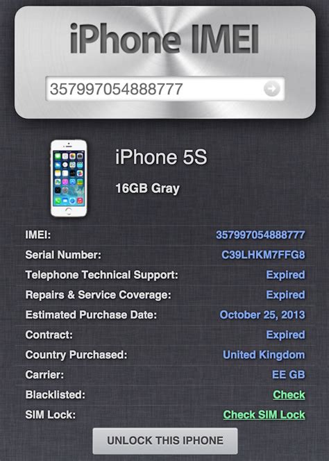 Imei unlock checker. IMEI lookup allows you to check your IMEI number and get access to warranty date, carrier info, blacklist status, purchase date, blockade info and more. IMEI is a 15 digits number, … 