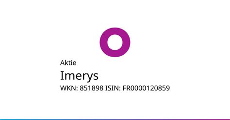 Imerys 851898 Börse Stuttgart (XSTU)