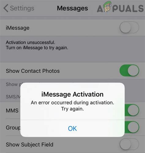 Imessage activation unsuccessful iphone 17 pro max.  Turn off imessage & fa...