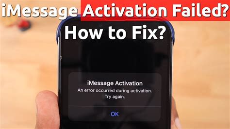 Imessage activation unsuccessful verizon. I did multiple stuff that people told and I went from ''Waiting to verify'' to ''Activation unsuccessful. Turn on iMessage to try again''. I click Send and Recieve, click on my phone number (I also have my iCloud and Gmail) and it just says ''Your network provider may charge for SMS messages used to activate iMessage'', then I click Okay and ... 