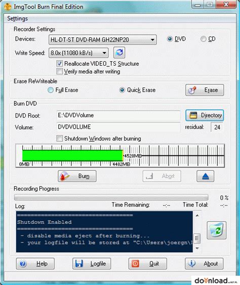 Imgtool Burn - Free Imgtool Burn Software Download