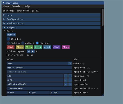 Imgui framework.  Jun 26, 2019 · An introduction, tutorial and example showing how to use ImGui,...