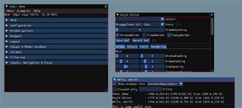 Imgui get window rect.  One is sidebar and the other is the content.  Sep 22, 2019 ...
