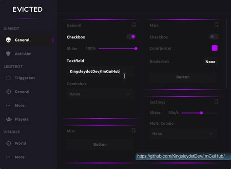 Imgui mod menu.  Collection of custom ImGui menus DirectX9, DirectX11 menus from: ...