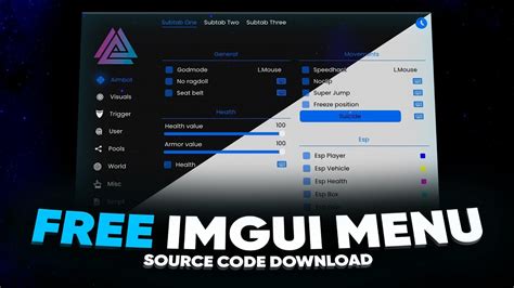Imgui source menu.  if u want to add stuff.  Contribute to alooftr/CSGO-ImGui-Cheat-Me...