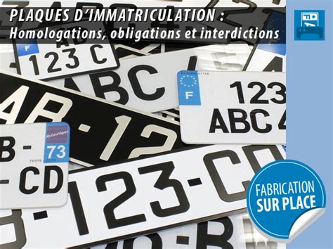 Immatriculation : lettres interdites sur la plaque minéralogique