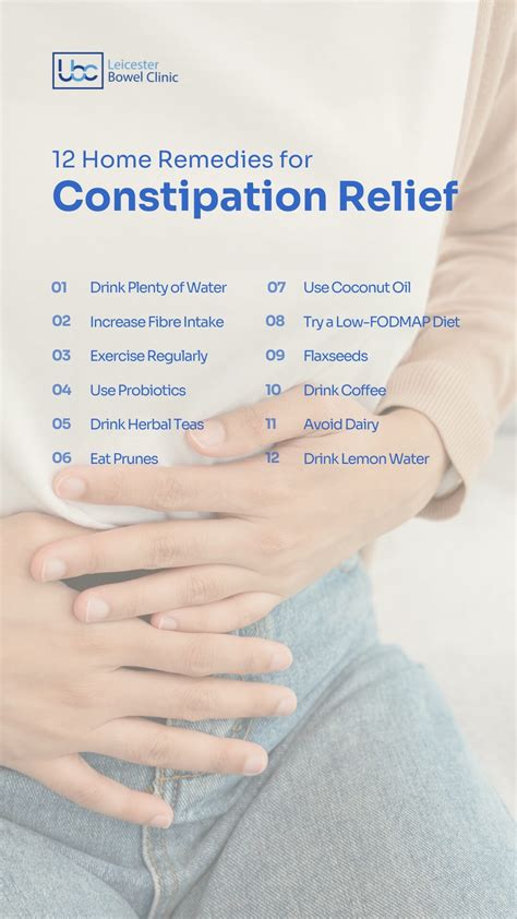 Immediate constipation relief at home. .  ...
