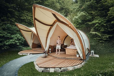 Immerse Yourself in the Ultimate Glamping Experience with Luxury Camping in XXL Inflatable Tents