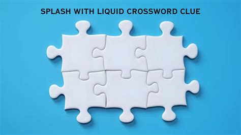 Immerse in liquid Crossword Clue Answers