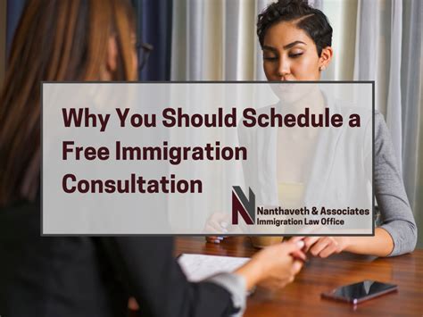 Immigration attorney free consultation. If you need legal advice about an immigration matter but cannot afford to hire an attorney, you may be able to ask an attorney, an association of immigration lawyers, a state bar association, or an organization specially -accredited to provide such assistance about the availability of free or reduced … 