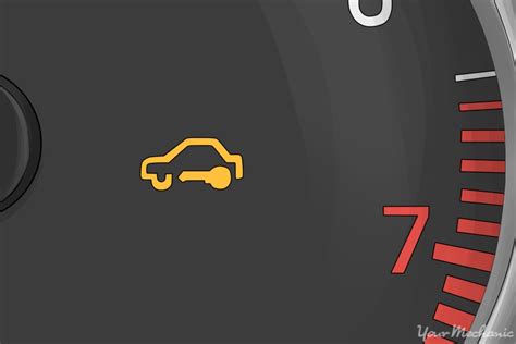 Immobilizer warning light.  If it stays lit or starts blinking, there might...