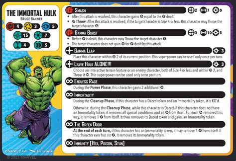 Immortal Hulk questions - Marvel: Crisis Protocol Rules …