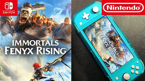 Immortals Fenyx Rising on Nintendo Switch Lite Part 2 - YouTube