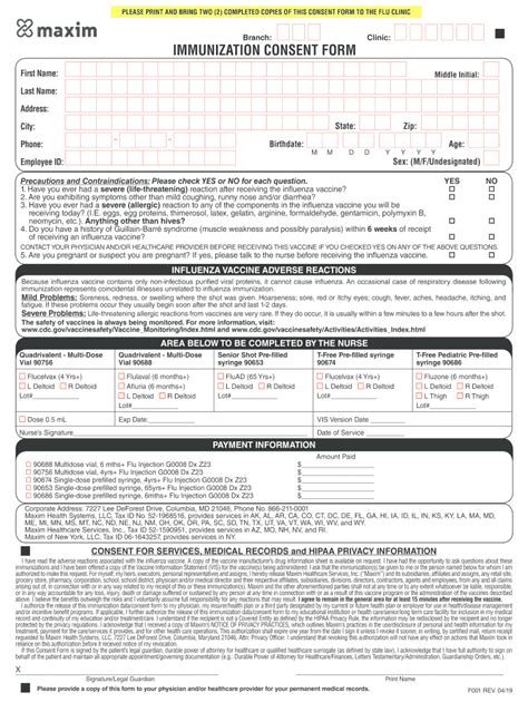 Immunization consent form pdf.  Please accomplish the Acknowledgement and Con...