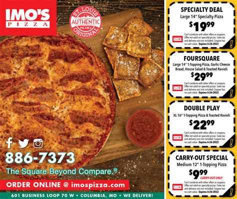Imos pizza coupon code. Things To Know About Imos pizza coupon code. 