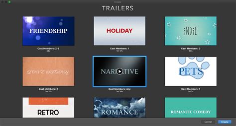 Imovie For Mac Create A Trailer