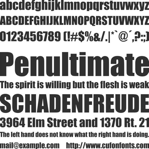 Impact™ font family Linotype.com