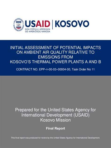 Impact Assessment of USAID