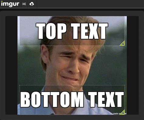 Impact Font Meme Generator