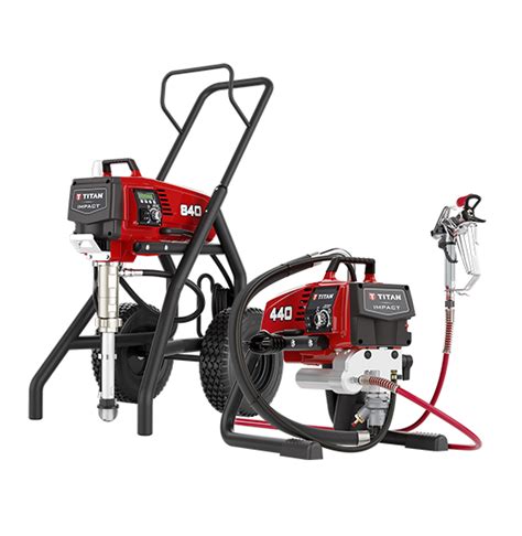 Impact Series Electric Airless Paint Sprayers Titan Tool