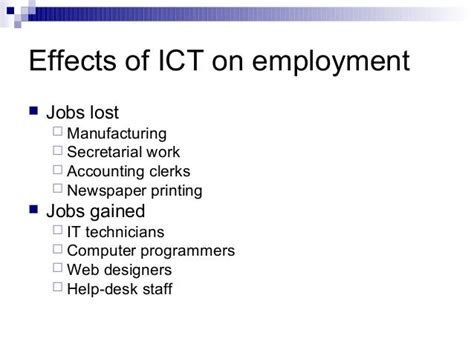 Impact of ICT in Accounting - Get Revising