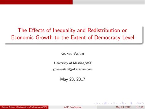 Impact of Inequality on Democracy - UKEssays.com