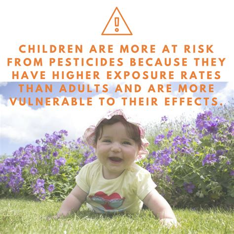 Impact of pesticide exposure in childhood