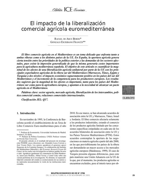 Impactos diferenciados de la liberalizacion comercial sobre la estructura agricola en america latina. - Denon avr 2105 885 avc 1890 service manual.