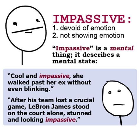 Impassive Definition, Meaning & Usage FineDictionary.com