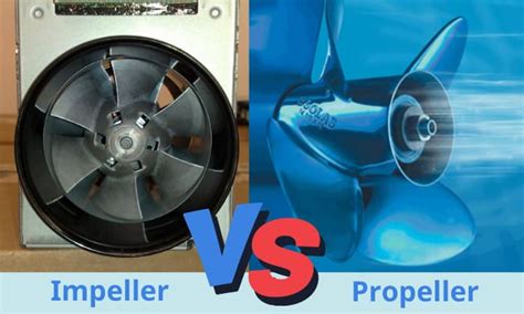 Impeller vs propeller. In simpler terms, an impeller is responsible for pushing or propelling the fluid forward. On the other hand, an inducer is also a rotating component, but its primary function differs from that of an impeller. An inducer is specifically designed to reduce the pressure at the inlet of a pump or compressor. 