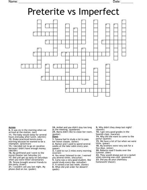 Imperfect crossword clue. imperfection Crossword Clue. The Crossword Solver found 60 answers to "imperfection", 13 letters crossword clue. The Crossword Solver finds answers to classic crosswords and cryptic crossword puzzles. Enter the length or pattern for better results. Click the answer to find similar crossword clues . Enter a Crossword Clue. 