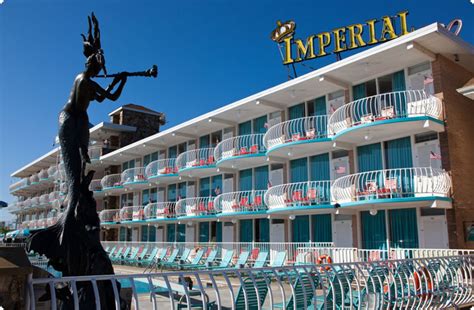 Imperial 500. Imperial 500 Motel is located in 6601 Atlantic Ave., NJ 08260, Wildwood Crest, USA. Which popular attractions are close to Imperial 500 Motel? Imperial 500 Motel Nearby attractions include Millville Municipal Airport, Cape May Airport, Lucy the Margate Elephant. Show more 