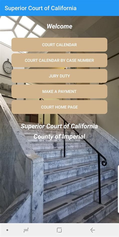 Imperial County Court Calendar