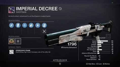 Imperial Decree. : r/DestinyTheGame