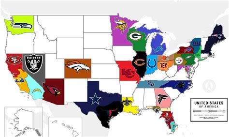This map was created by a user. Learn how to create your own. National Football League (NFL)