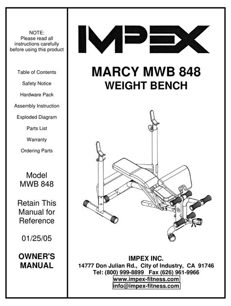 Impex Mwb 848 Owner