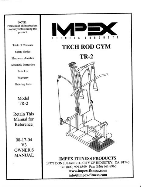 Impex powerhouse home gym wm1403 manual. - Grundstücks- und gebäudewerte in der rechts-, bau- und wirtschaftspraxis.